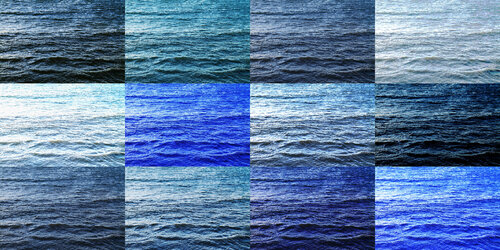 Blue Wave Composition von Laurie Victor Kay, Fotografie kaufen auf Singulart