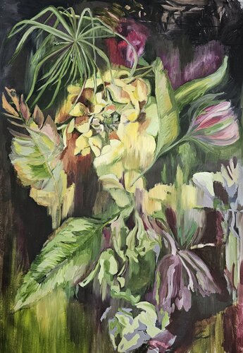FLORES DE JUNIO von Ana Abregu, Malerei kaufen auf Singulart
