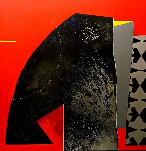 El cielo protector II par Daniel Vidal, Peinture en vente sur Singulart