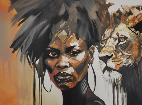 Sauvage by Irina Lorei, Painting for Sale on Singulart