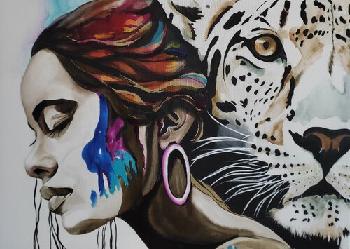 Sauvage by Irina Lorei, Painting for Sale on Singulart