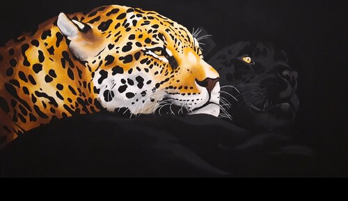 Twins by Irina Lorei, Painting for Sale on Singulart