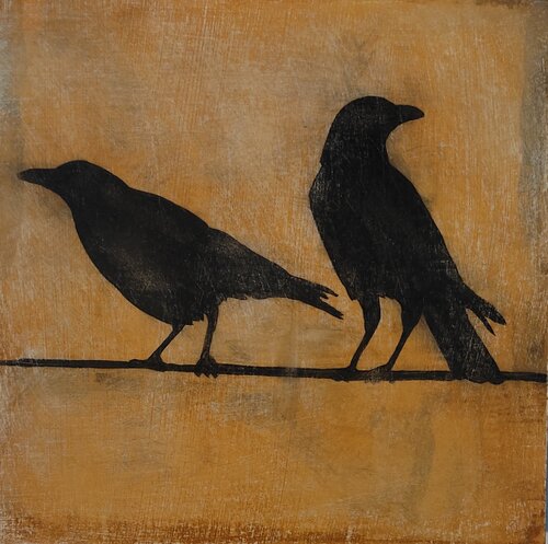 Raven by Irina Lorei, Painting for Sale on Singulart
