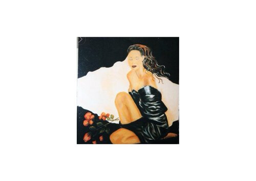 Sinnlichkeit in Pose van Hannelore Kammerer, Schilderij te koop op Singulart