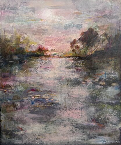 The Shore of Memory de Maria Dilmann, Pintura a la venta en Singulart