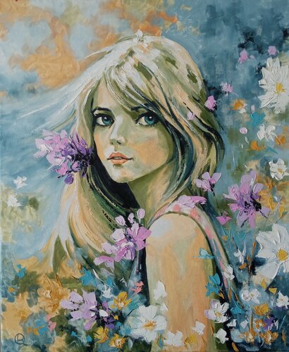 "Caution" di Oleg Ryzhkov, Pittura in vendita su Singulart