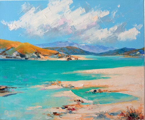 "Sandy Shore" di Oleg Ryzhkov, Pittura in vendita su Singulart