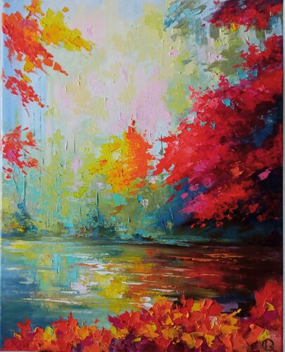 "Colors of Autumn" von Oleg Ryzhkov, Malerei kaufen auf Singulart
