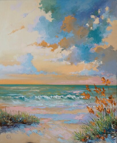 "Summer breeze" di Oleg Ryzhkov, Pittura in vendita su Singulart