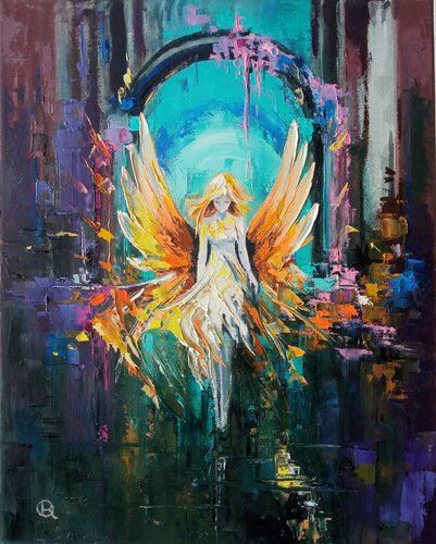 "The Return of the Angel" van Oleg Ryzhkov, Schilderij te koop op Singulart