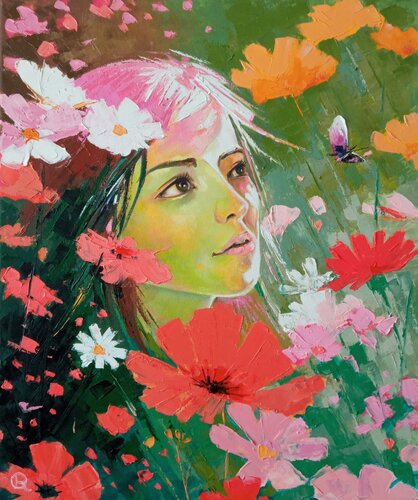 “Curiosity” di Oleg Ryzhkov, Pittura in vendita su Singulart
