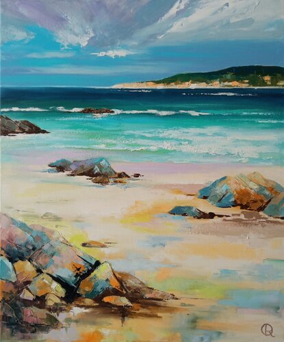 “Colors of the Sea” di Oleg Ryzhkov, Pittura in vendita su Singulart