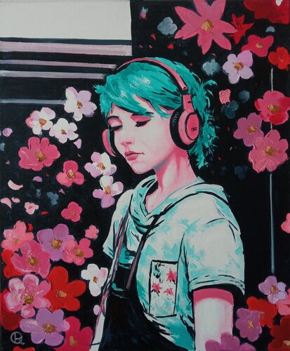 "Resonance" di Oleg Ryzhkov, Pittura in vendita su Singulart