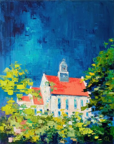 "Urban Interval" by Oleg Ryzhkov, Painting for Sale on Singulart