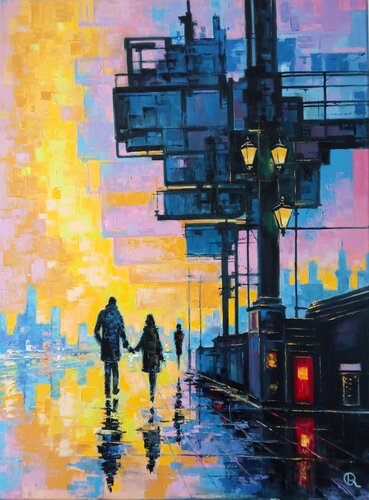 "Passage of Light" de Oleg Ryzhkov, Pintura a la venta en Singulart