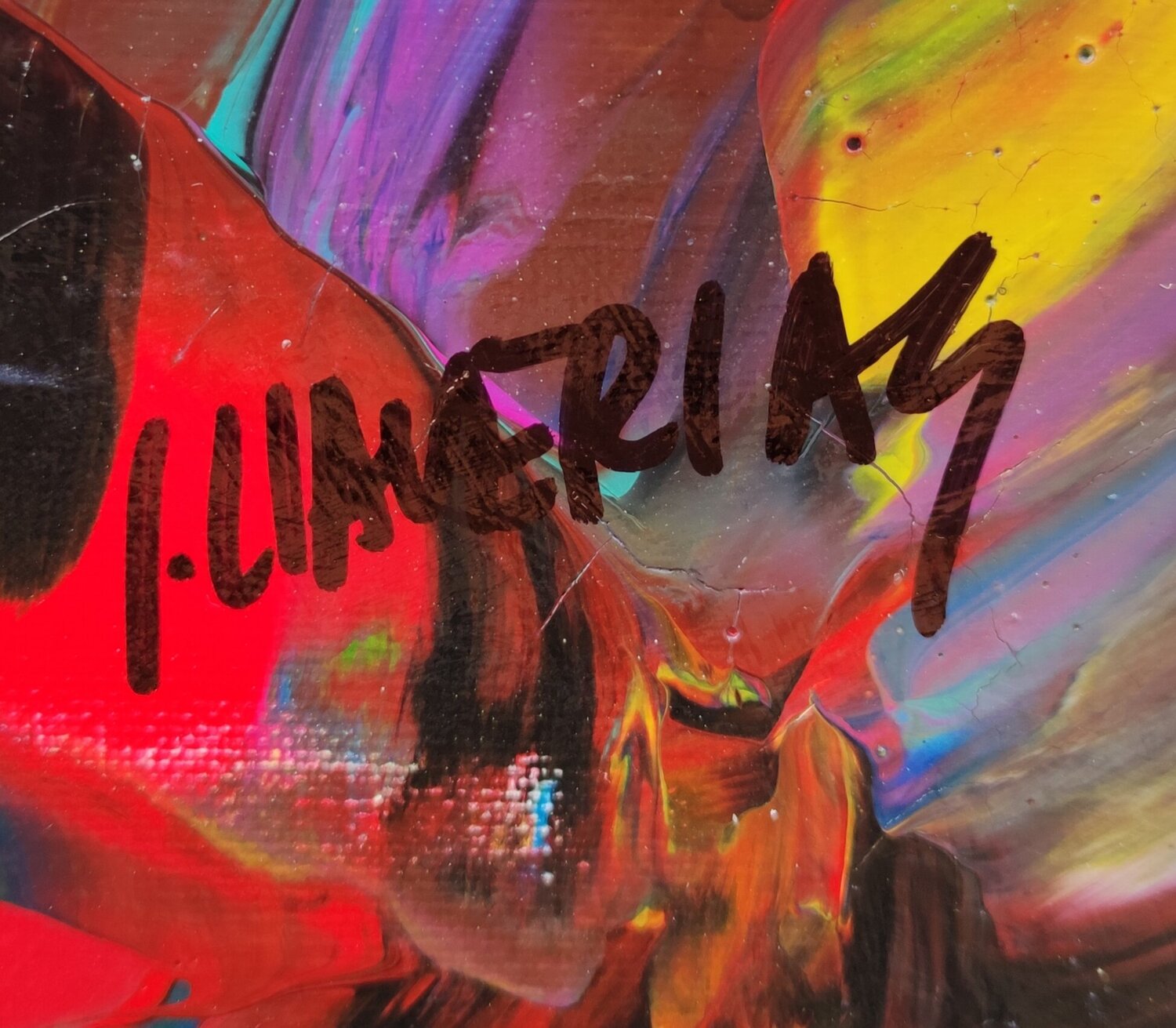 Dripping urban 10 von Joan Llaverias (2023) Malerei Acryl auf Leinwand