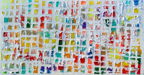 Urban texture madera zen par Joan Llaverias, Peinture en vente sur Singulart