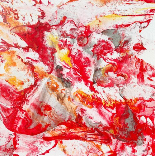 Orgánic lux red di Joan Llaverias, Pittura in vendita su Singulart