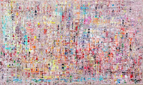 Urban lux oro 9 par Joan Llaverias, Peinture en vente sur Singulart