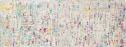 Urban nordik alegría par Joan Llaverias, Peinture en vente sur Singulart