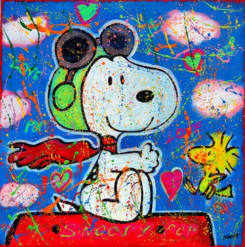 Snoopy aviador Joan Llaverias