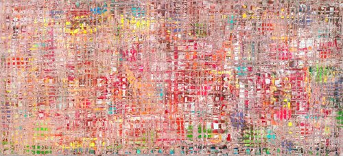 Urban zen pixel 10 van Joan Llaverias, Schilderij te koop op Singulart