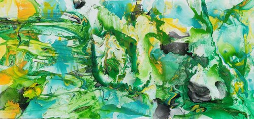 Organic turquesa vibración. Joan Llaverias