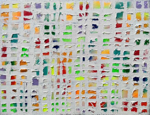 Urban curve zen 1 di Joan Llaverias, Pittura in vendita su Singulart