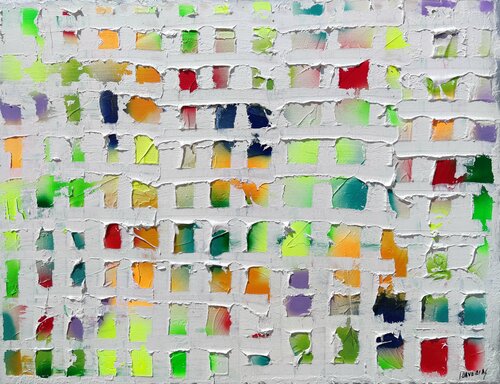 Urban curve 2 di Joan Llaverias, Pittura in vendita su Singulart