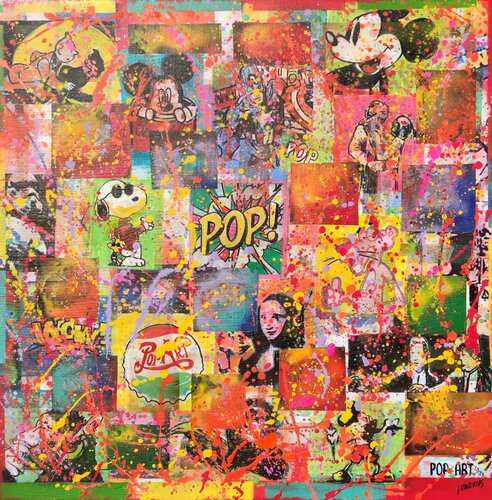 Gente pop fluo Joan Llaverias