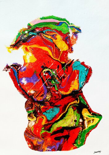 Organic Ibiza 1 van Joan Llaverias, Schilderij te koop op Singulart
