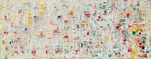 Urban Barcelona textura 5 di Joan Llaverias, Pittura in vendita su Singulart