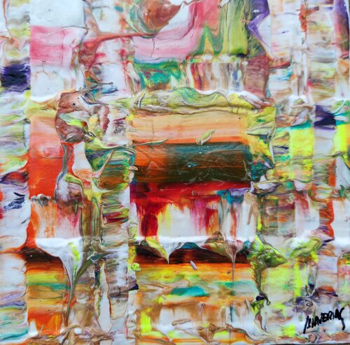 Urban texture mini 2 par Joan Llaverias, Peinture en vente sur Singulart