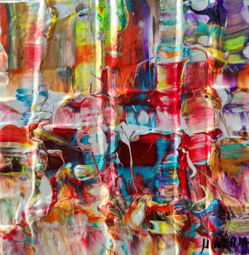 Urban texture mini 4 di Joan Llaverias, Pittura in vendita su Singulart