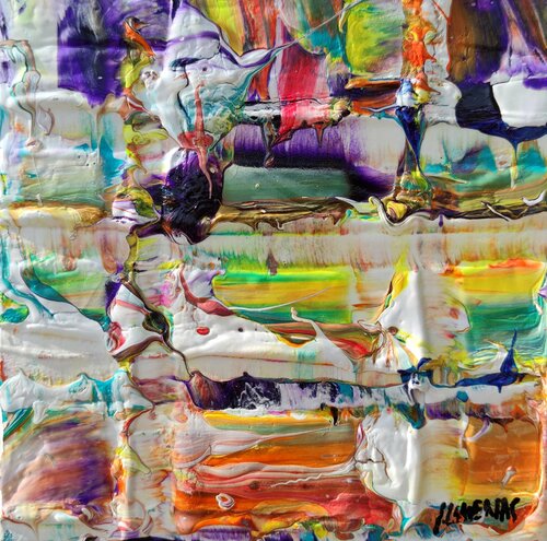 Urban texture mini 6 par Joan Llaverias, Peinture en vente sur Singulart