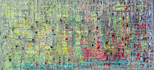 Urban verde fluo lux 22 par Joan Llaverias, Peinture en vente sur Singulart