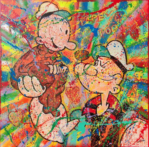 Pop Popeye von Joan Llaverias, Malerei kaufen auf Singulart