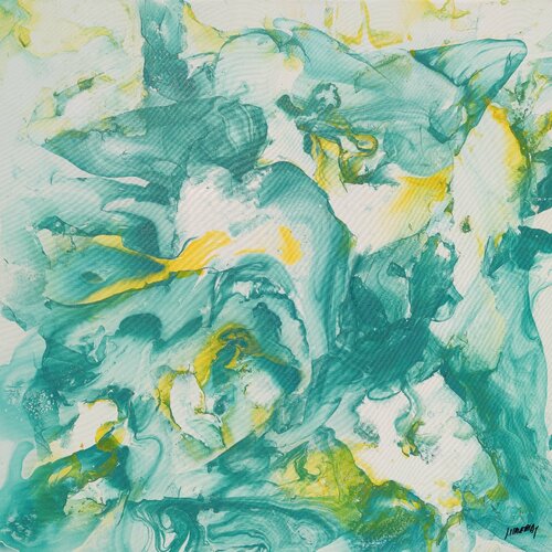 Organic turquesa 1 di Joan Llaverias, Pittura in vendita su Singulart