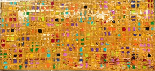 Sol de Mondrian 1 by Joan Llaverias, Painting for Sale on Singulart