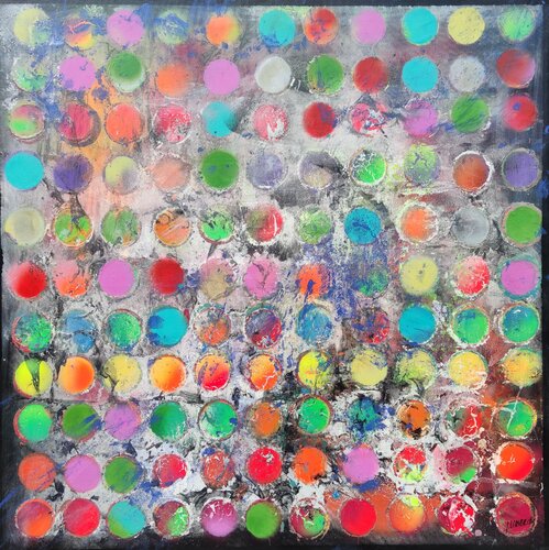 Burbujas 4 van Joan Llaverias, Schilderij te koop op Singulart