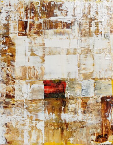 Urban nordik ocre 1 van Joan Llaverias, Schilderij te koop op Singulart