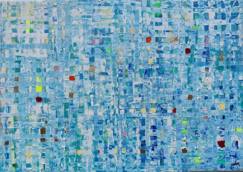 Avenida 55 di Joan Llaverias, Pittura in vendita su Singulart