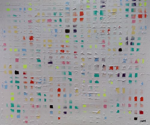 Avenida 73 van Joan Llaverias, Schilderij te koop op Singulart