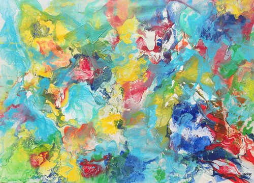 Organic Azores 2 di Joan Llaverias, Pittura in vendita su Singulart