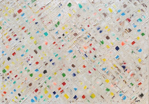 Diagonal cobre di Joan Llaverias, Pittura in vendita su Singulart