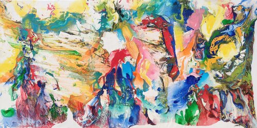 Transparencias 169 by Joan Llaverias, Painting for Sale on Singulart