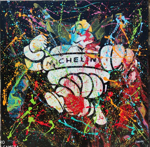 Fly in the sky pop van Joan Llaverias, Schilderij te koop op Singulart