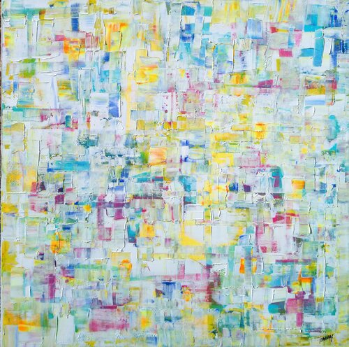 Urban yellow van Joan Llaverias, Schilderij te koop op Singulart