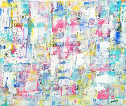 Urban poetic 2 van Joan Llaverias, Schilderij te koop op Singulart