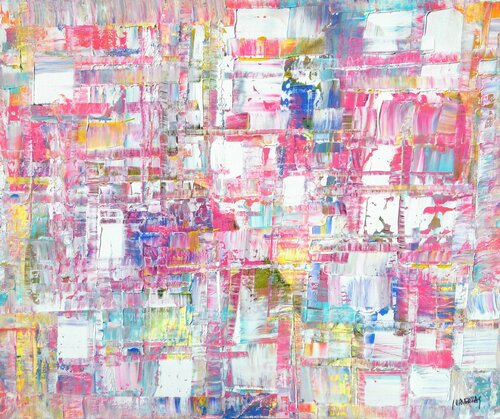 Urban poetic 3 van Joan Llaverias, Schilderij te koop op Singulart
